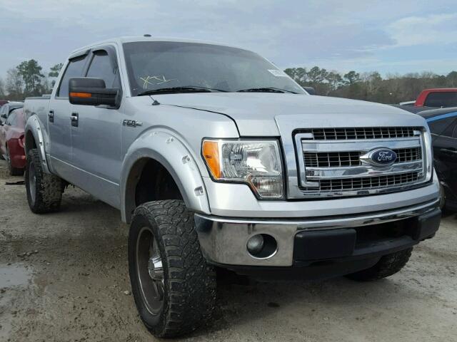1FTFW1EFXDKD23347 - 2013 FORD F150 SUPER SILVER photo 1