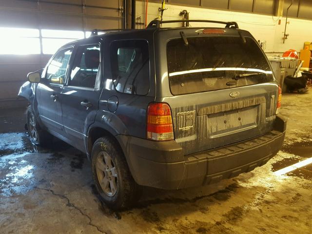 1FMCU93146KA24143 - 2006 FORD ESCAPE XLT BLUE photo 3