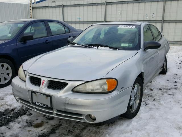 1G2NF52E34M516592 - 2004 PONTIAC GRAND AM S 银色 照片 2