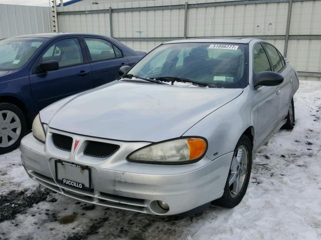 1G2NF52E34M516592 - 2004 PONTIAC GRAND AM S SILVER photo 2