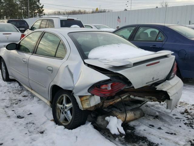 1G2NF52E34M516592 - 2004 PONTIAC GRAND AM S SILVER photo 3