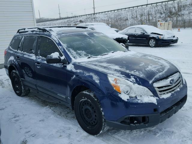 4S4BRCACXB3446162 - 2011 SUBARU OUTBACK 2. BLUE photo 1