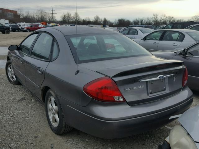 1FAFP55S13A107768 - 2003 FORD TAURUS SES GRAY photo 3