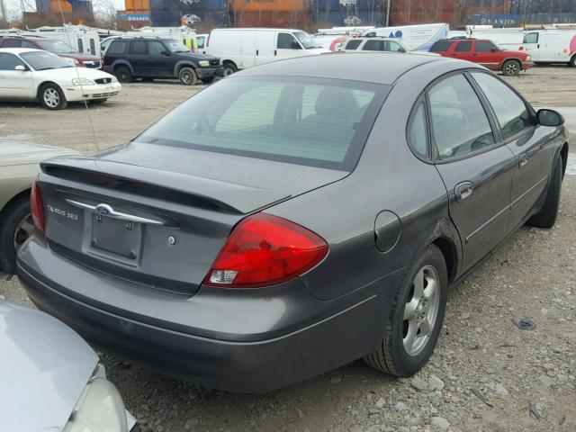 1FAFP55S13A107768 - 2003 FORD TAURUS SES GRAY photo 4