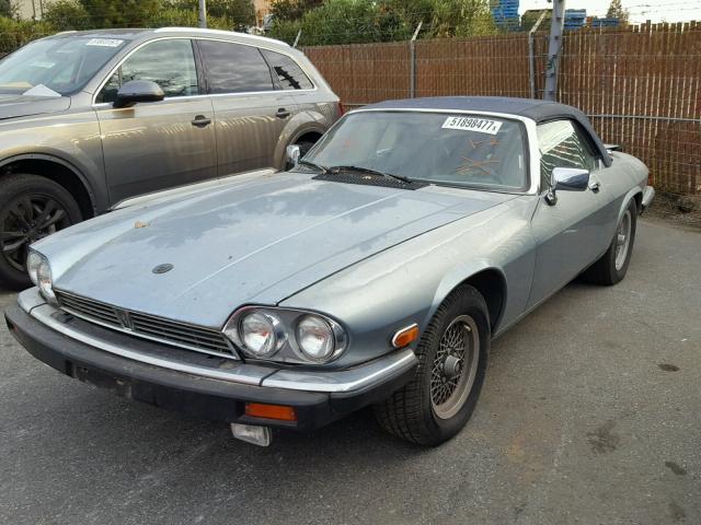 SAJNV4846KC165284 - 1989 JAGUAR XJS TEAL photo 2