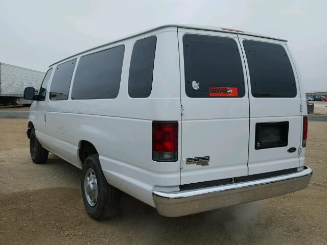 1FBSS31L37DA53618 - 2007 FORD ECONOLINE WHITE photo 3