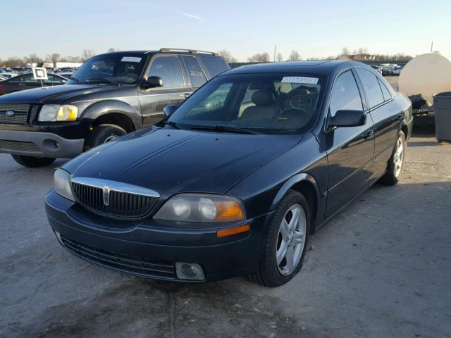 1LNHM86S6YY821580 - 2000 LINCOLN LS GREEN photo 2