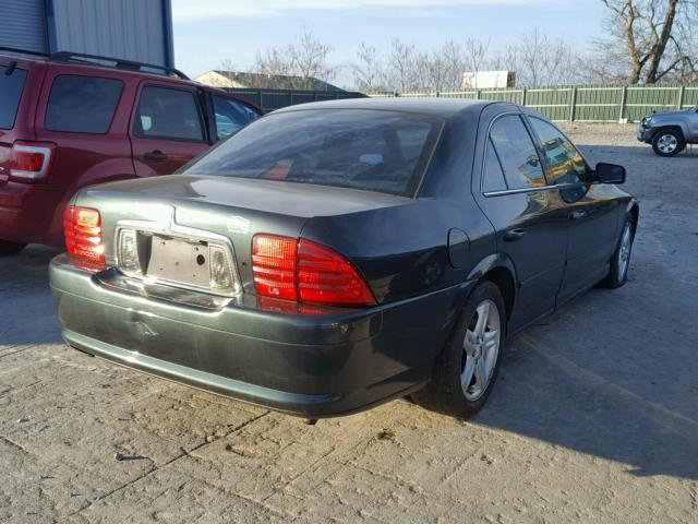 1LNHM86S6YY821580 - 2000 LINCOLN LS GREEN photo 4