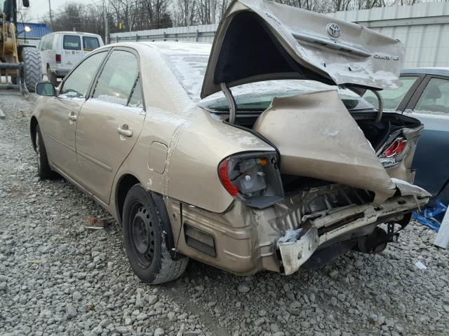 4T1BE32K76U734464 - 2006 TOYOTA CAMRY LE TAN photo 3