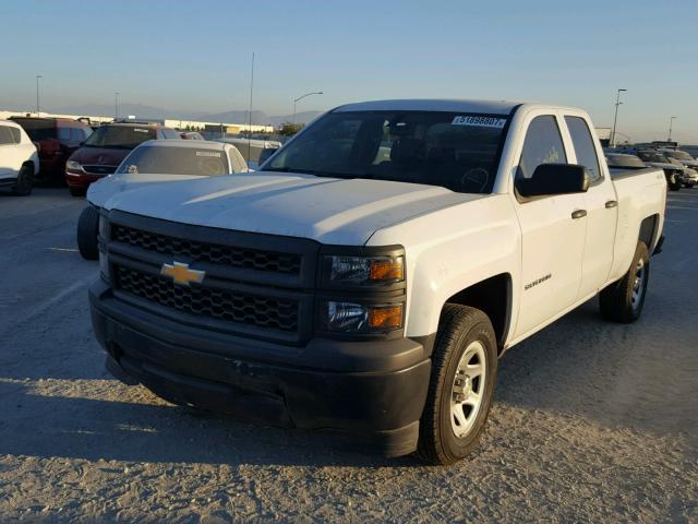 1GCRCPEHXFZ248699 - 2015 CHEVROLET SILVERADO WHITE photo 2