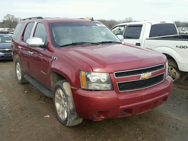 1GNEC13J17R140546 - 2007 CHEVROLET TAHOE C150 MAROON photo 1