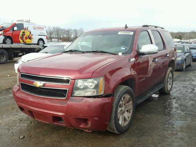 1GNEC13J17R140546 - 2007 CHEVROLET TAHOE C150 MAROON photo 2