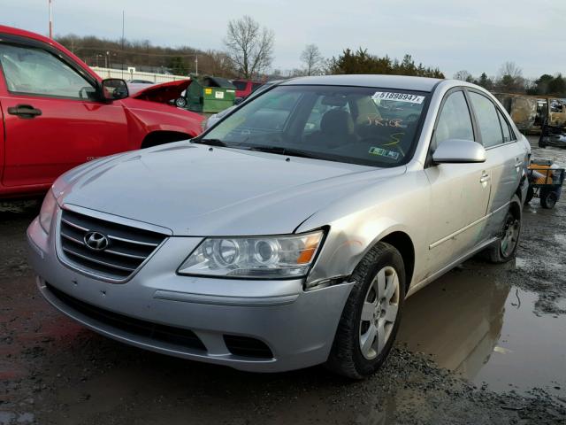 5NPET46CX9H428471 - 2009 HYUNDAI SONATA GLS SILVER photo 2