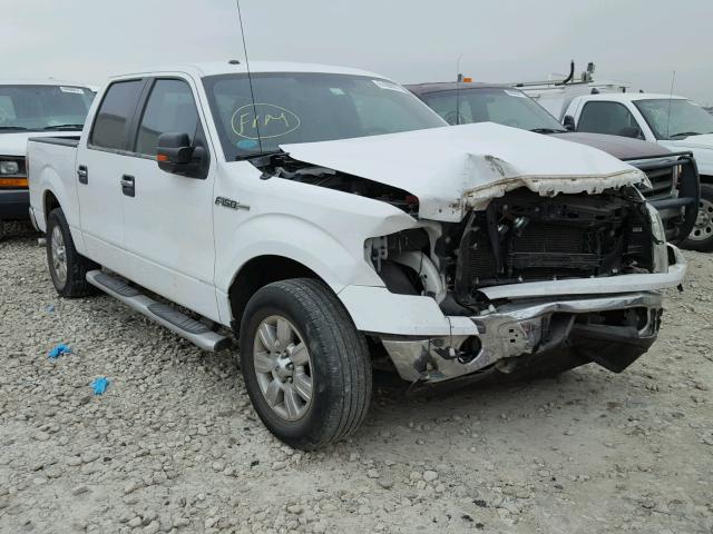 1FTFW1CF0CFC96198 - 2012 FORD F150 SUPER WHITE photo 1