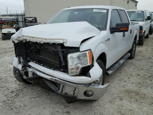 1FTFW1CF0CFC96198 - 2012 FORD F150 SUPER WHITE photo 2