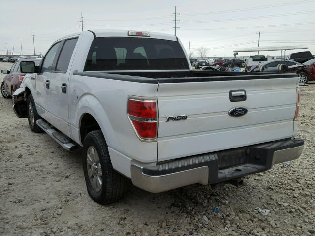 1FTFW1CF0CFC96198 - 2012 FORD F150 SUPER WHITE photo 3