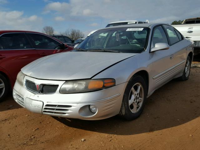 1G2HX54K714203649 - 2001 PONTIAC BONNEVILLE SILVER photo 2