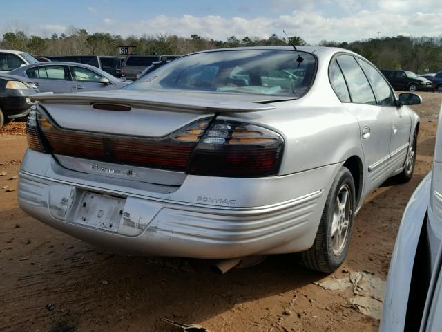 1G2HX54K714203649 - 2001 PONTIAC BONNEVILLE SILVER photo 4