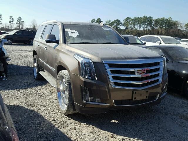 1GYS3BKJ5GR126050 - 2016 CADILLAC ESCALADE L GRAY photo 1