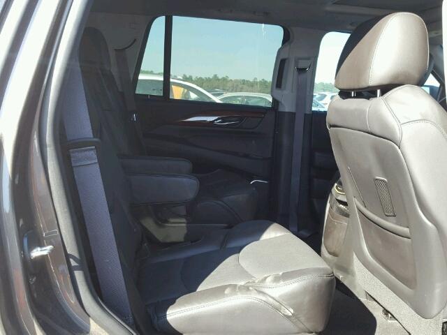 1GYS3BKJ5GR126050 - 2016 CADILLAC ESCALADE L GRAY photo 6