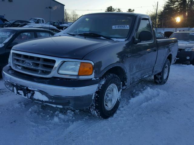 2FTRF17284CA45267 - 2004 FORD F-150 HERI GRAY photo 2