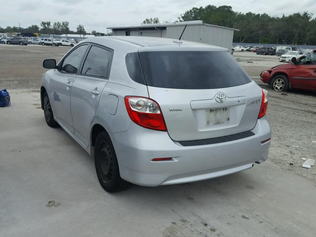 2T1KU40E29C048960 - 2009 TOYOTA COROLLA MA SILVER photo 3