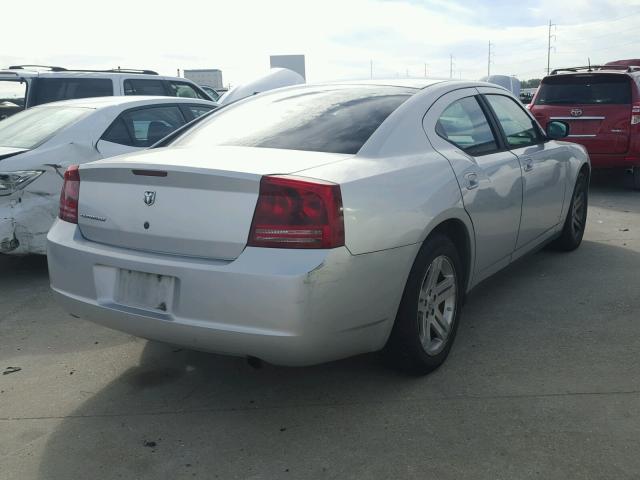 2B3KA43R27H778914 - 2007 DODGE CHARGER SE SILVER photo 4