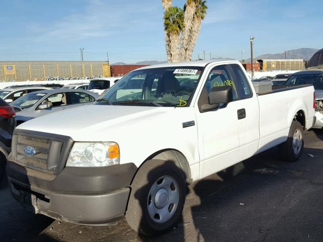 1FTRF12298KD36322 - 2008 FORD F150 WHITE photo 2