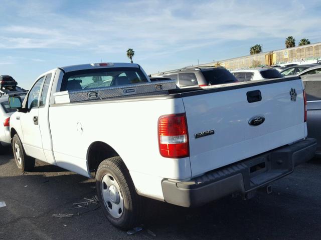 1FTRF12298KD36322 - 2008 FORD F150 WHITE photo 3