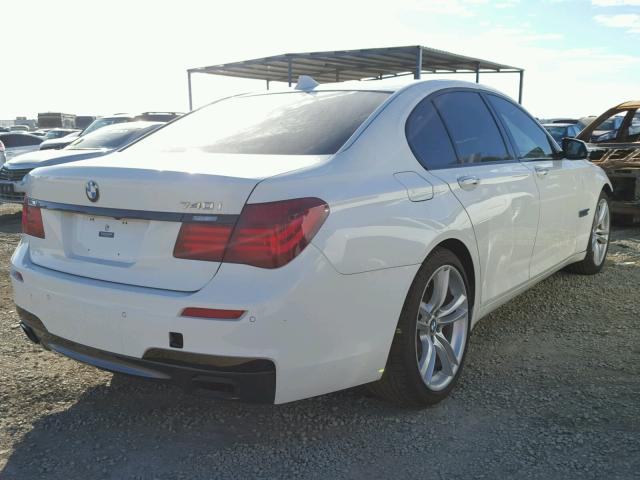 WBAYA6C53DC995174 - 2013 BMW 740 I WHITE photo 4