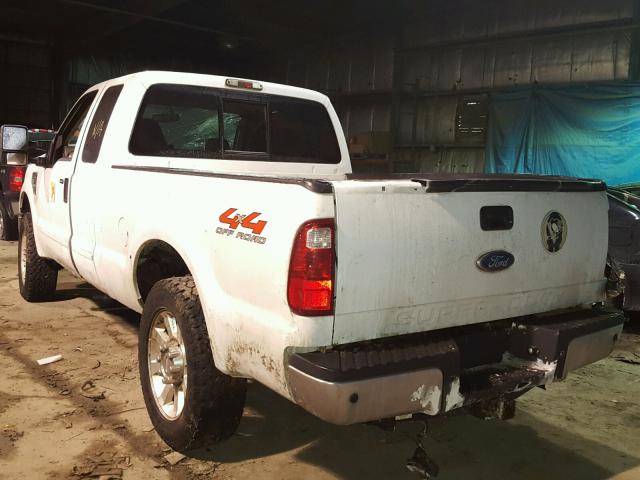 1FTSX21R68EC05172 - 2008 FORD F250 SUPER WHITE photo 3