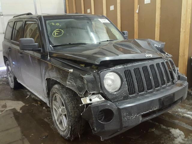 1J8FT28W98D570727 - 2008 JEEP PATRIOT SP BLACK photo 1