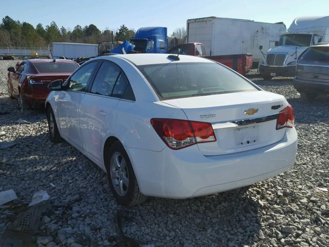 1G1PC5SB0F7126143 - 2015 CHEVROLET CRUZE LT WHITE photo 3