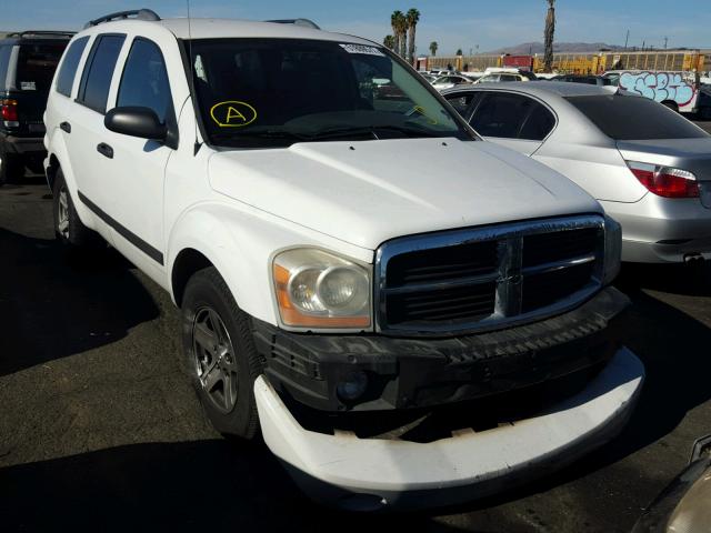 1D4HD48246F106321 - 2006 DODGE DURANGO SL WHITE photo 1