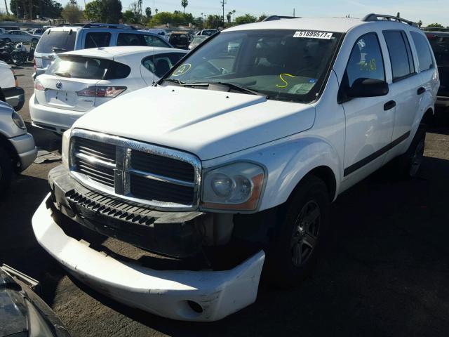 1D4HD48246F106321 - 2006 DODGE DURANGO SL WHITE photo 2