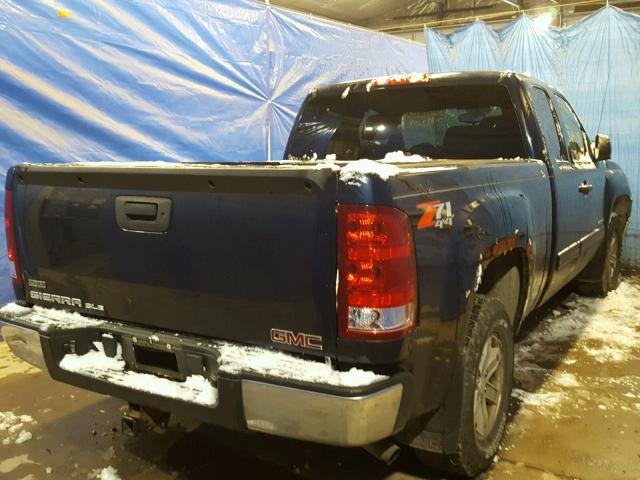 1GTR2VE39BZ136515 - 2011 GMC SIERRA K15 BLUE photo 4