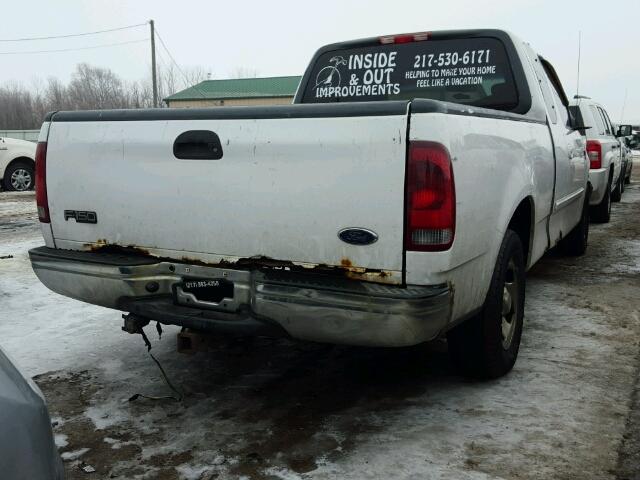 2FTRX17W91CA72697 - 2001 FORD F150 WHITE photo 4