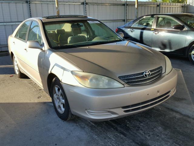 4T1BE32K83U658166 - 2003 TOYOTA CAMRY LE BEIGE photo 1