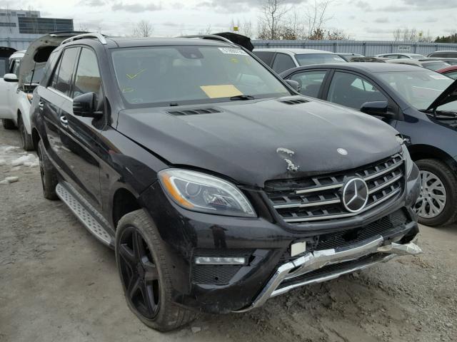 4JGDA2EB7EA324872 - 2014 MERCEDES-BENZ ML 350 BLU BLACK photo 1