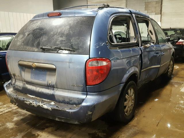 2A4GP54L77R137779 - 2007 CHRYSLER TOWN & COU BLUE photo 4