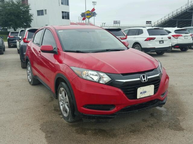 3CZRU5H35HG700427 - 2017 HONDA HR-V LX RED photo 1