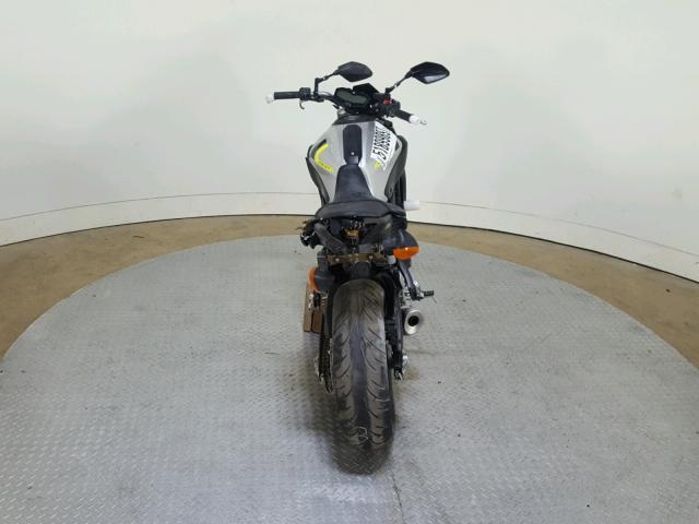 JYARM06E0HA011595 - 2017 YAMAHA FZ07 GRAY photo 9