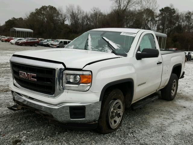 1GTN1TEH7EZ275824 - 2014 GMC SIERRA C15 WHITE photo 2