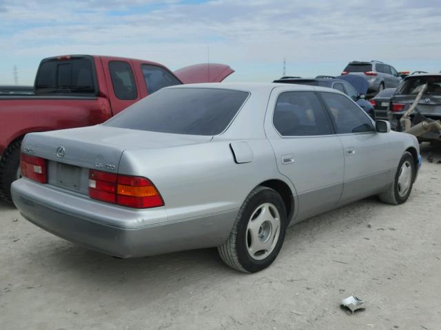 JT8BH28FXW0129716 - 1998 LEXUS LS 400 SILVER photo 4