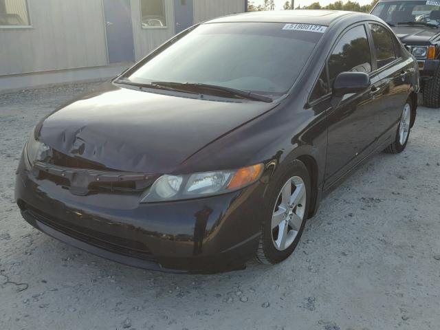 1HGFA16806L140651 - 2006 HONDA CIVIC EX 黑色 照片 2