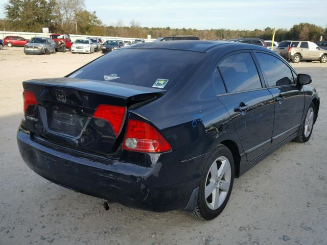 1HGFA16806L140651 - 2006 HONDA CIVIC EX 黑色 照片 4