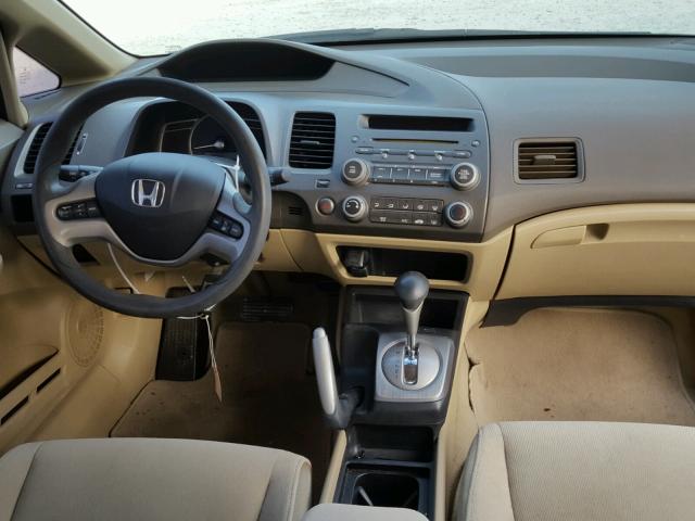 1HGFA16806L140651 - 2006 HONDA CIVIC EX 黑色 照片 9