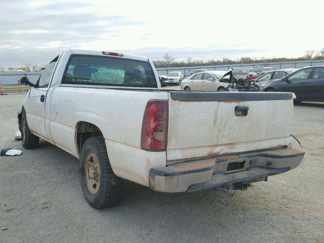 1GCEC14X13Z107598 - 2003 CHEVROLET SILVERADO WHITE photo 3