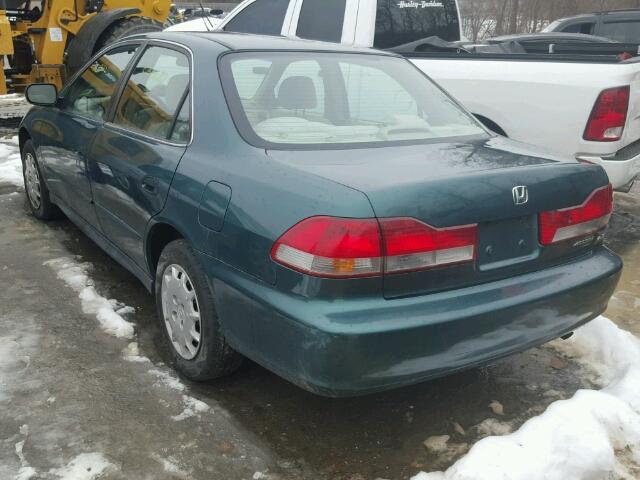 1HGCG66572A124649 - 2002 HONDA ACCORD LX GREEN photo 3