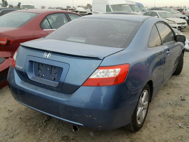 2HGFG12866H528971 - 2006 HONDA CIVIC EX ლურჯი ფოტო 4